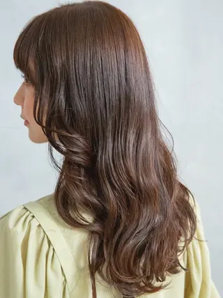 ロング カラー うるつやカラー🫧 Amane️のヘアスタイル