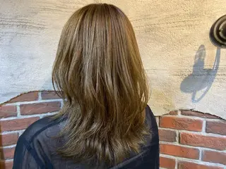 セミロング tocolaso 柏所属・レイヤーカット/ 根本瑠実のヘアスタイル