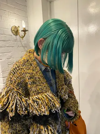 ショート カラー デザインカラー/ハイ トーン/konomiのヘアスタイル