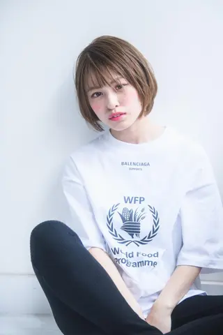 ミディアム マーブル東京 三軒茶屋 美容室のヘアスタイル