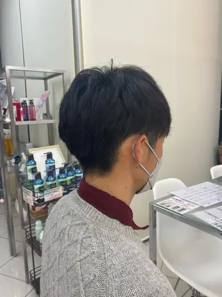 メンズ maki💖 ボブ/縮毛矯正のヘアスタイル