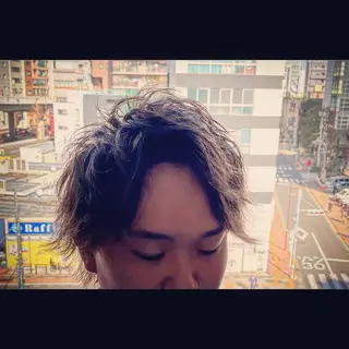 カラー メンズ 💈大人の渋髪💈 店長　大橋侑弥のヘアスタイル