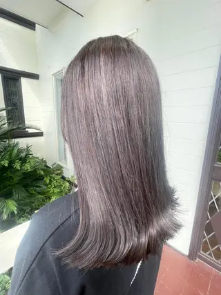 セミロング 関根 沙季のヘアスタイル