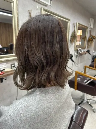 ミディアム カラー Lien 深井店のヘアスタイル