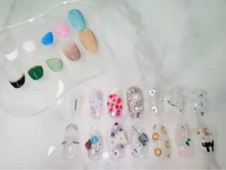 ショート ネイリストアカデミー 田中のネイルデザイン