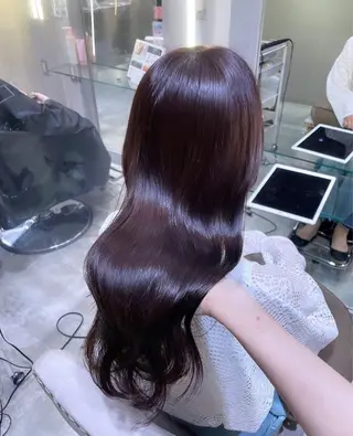 カラー 🤍ふんわりアイドル カラー🎀Rio🪽のヘアスタイル