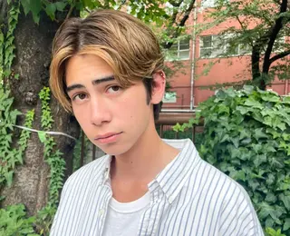 ショート カラー パーマ CEINE OURのヘアスタイル