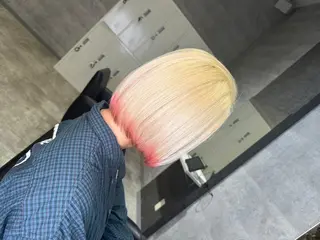 ミディアム BUCKS【天王寺】 バックス【駅30秒】のヘアスタイル