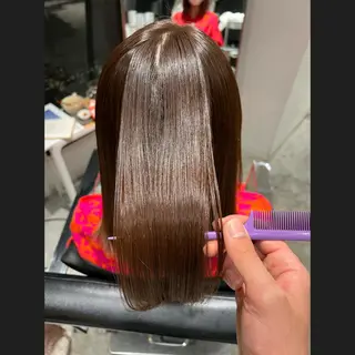 ミディアム 堀江 /木下椋麻のヘアスタイル