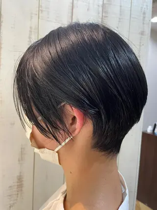 ショート カラー 韓国ヘア🇰🇷船橋 髪質改善/上野愛果のヘアスタイル