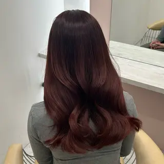 ロング カラー 艶カラー/透明 感/Akaneのヘアスタイル