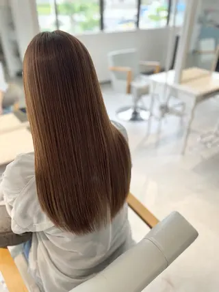 ロング カラー パーマ 横野 孝志のヘアスタイル