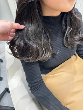 ロング カラー ボブ支持率NO1 🌈CHIKAのヘアスタイル