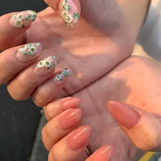 ショート カラー パーマ ヘアアレンジ メンズ キッズ ネイル マツエク・マツパ feey ⁑erinaのネイルデザイン