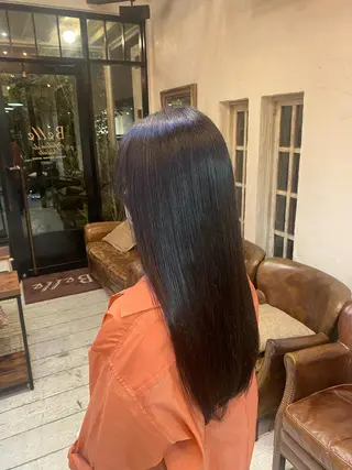 ロング Belle 並木通り店所属・rena/ パーマ/カラーのヘアスタイル