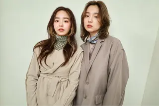 ロング カラー 🖤顔まわり 盛れヘア⟡アズサ🖤のヘアスタイル