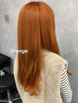 ロング カラー プルエクステ/インナ ーカラー🦊はるなのヘアスタイル