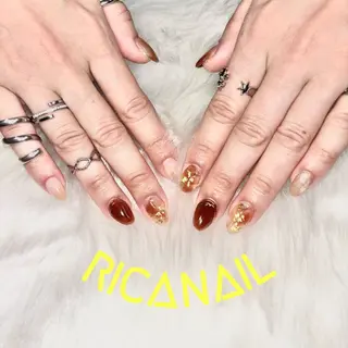 ネイル RicaNail 自宅サロンのネイルデザイン