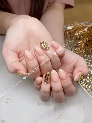 ネイル ラベンダー💖日暮里 ルル💖ネイルのネイルデザイン