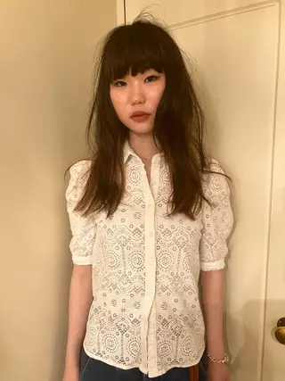 カラー 木村 百花のヘアスタイル