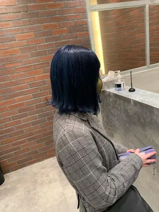 ミディアム カラー 🫧髪質改善 講師🫧🍎幹細胞のヘアスタイル