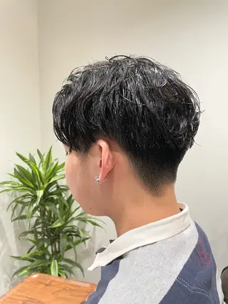 ショート パーマ メンズカット MIWAのヘアスタイル