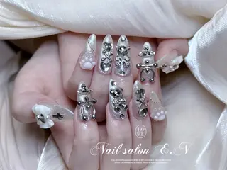 ネイル E.N🦋 長さ出し/持ち込みのネイルデザイン