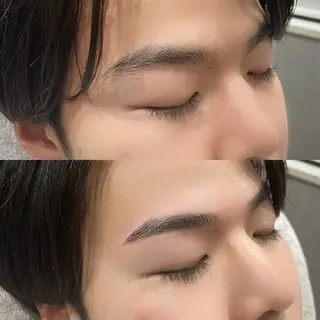 メンズ アイブロウ 岡本 智有希のマツエク・マツパデザイン