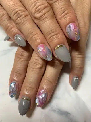 ネイル 菅野 愛花のネイルデザイン