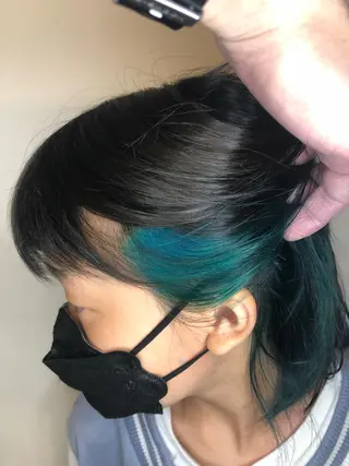 ショート カラー キッズ 刀根 亮馬のヘアスタイル