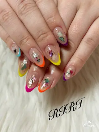 ネイル riri オーナーのネイルデザイン