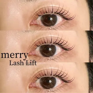 マツエク・マツパ merry Lash Liftのマツエク・マツパデザイン
