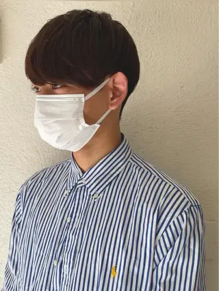 ショート メンズ 小川 美奈のヘアスタイル