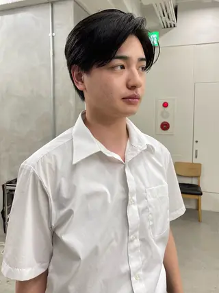 メンズ メンズカット パーマ[佐橋]のヘアスタイル