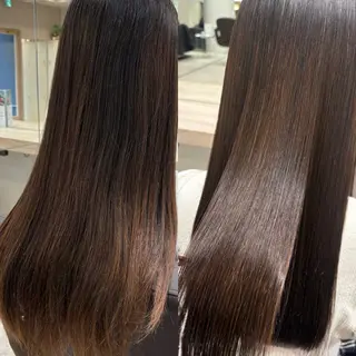 ロング 艶髪縮毛矯正/レ イヤー/atsumiのヘアスタイル
