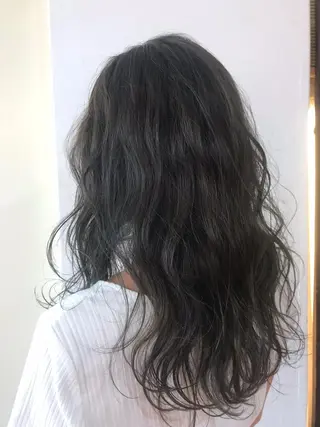 ロング カラー 💙あかみね 💙（mine）のヘアスタイル