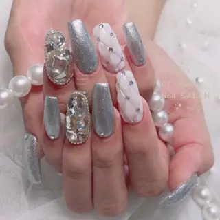 ネイル 💎CC・NaNa 韓国風ネイル🌙Cのネイルデザイン