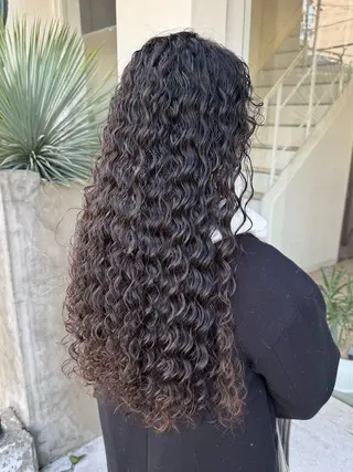 ロング パーマ TIDEHAIR りょうたボブ募集のヘアスタイル