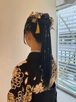 ロング ヘアアレンジ 絶対カワイイ保証💕 カワノ　チヒロのヘアスタイル