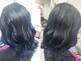 ミディアム カラー 徳丸 瞭のヘアスタイル