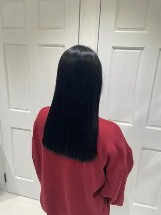 ロング ボブ／ブリーチカラー ／ゆづき🌟のヘアスタイル