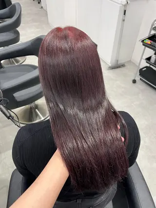 ロング カラー みう/仙台/暖色/ 艶髪/顔周りカット/のヘアスタイル