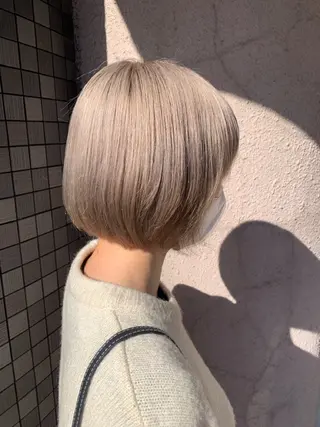 ショート カラー なりたいを叶える /町野 朝哉のヘアスタイル