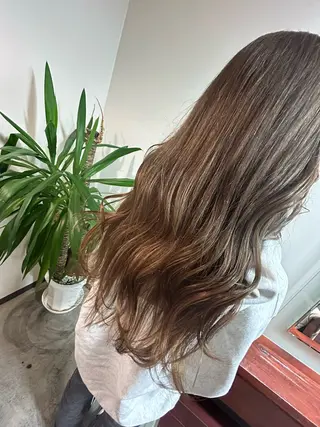 ロング mao艶カラー お洒落ヘア🎀のヘアスタイル