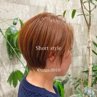 ショート レディースヘア💫 加藤たいが🐯のヘアスタイル
