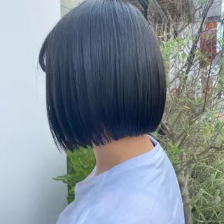 ショート ｱｵﾇﾏﾐﾕ☁️ /ボブ/ハイトーン/のヘアスタイル