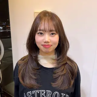 ロング Indexhair 錦糸町店所属・カラーモデル募集 🫧彩花🦋のヘアスタイル