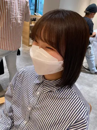 ミディアム カラー オスズ 🎀´-のヘアスタイル