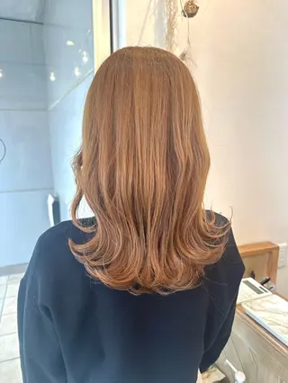 セミロング 岩井 駿のヘアスタイル