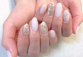 ネイル 新橋 ルキナ スタッフのネイルデザイン